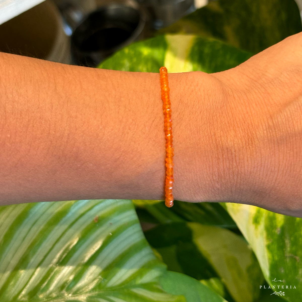 Pulsera de cornalina