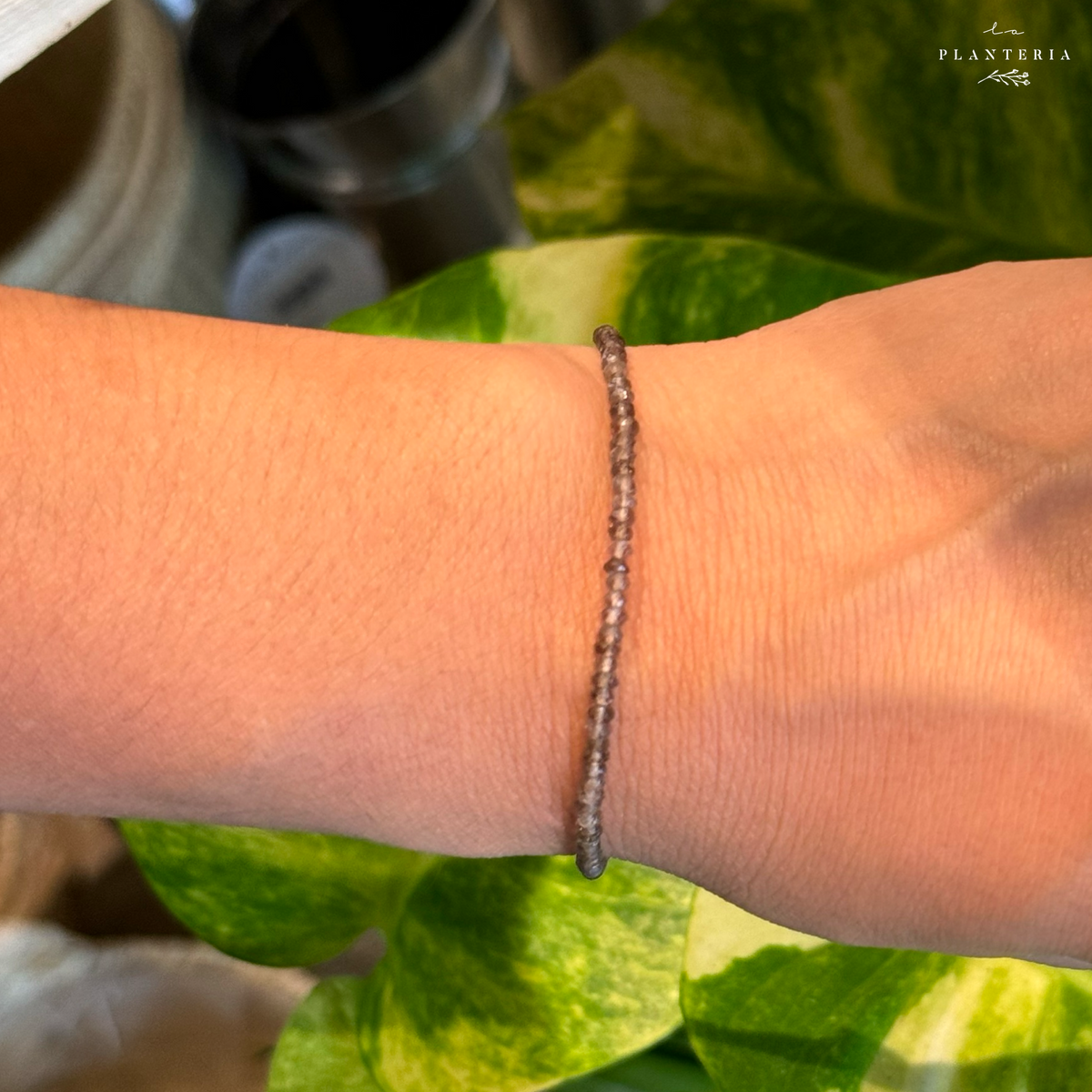 Pulsera cuarzo Ahumado