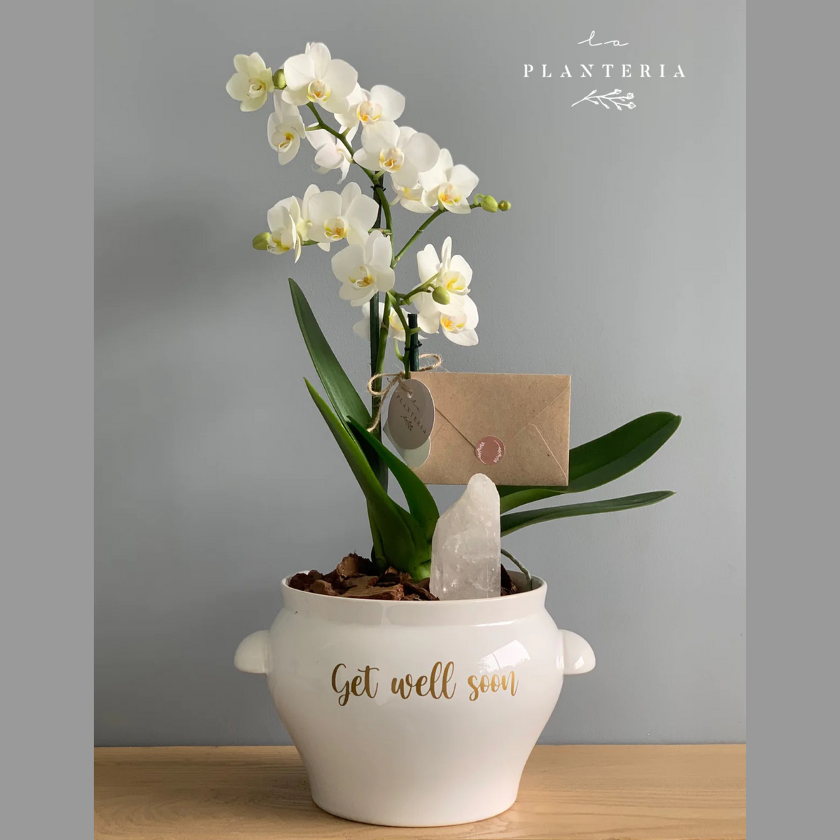 The Soup Plate + White Quartz + Name