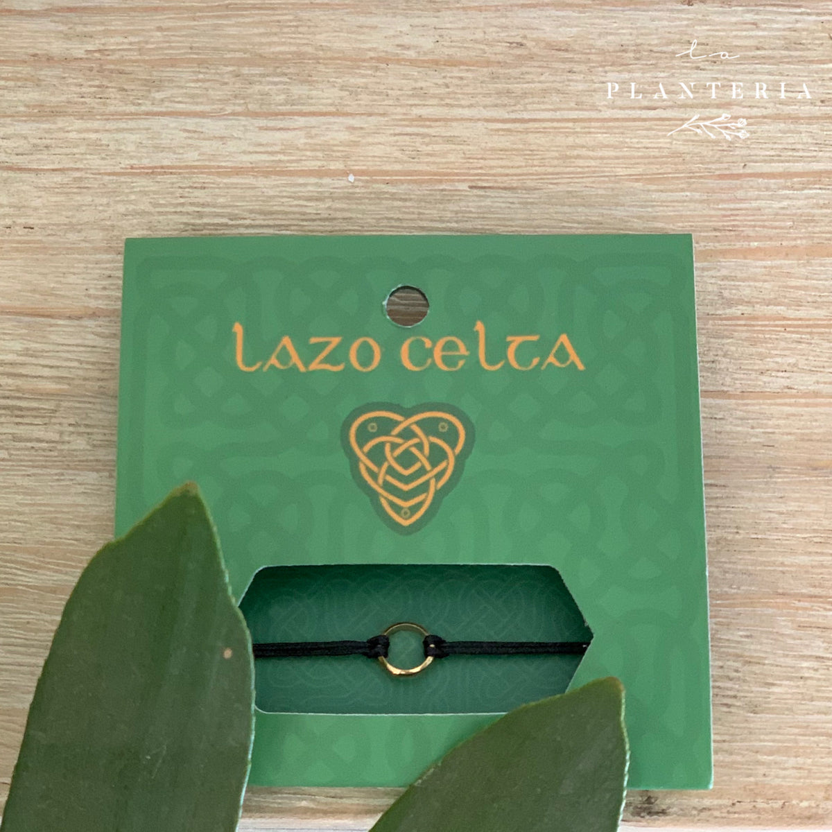 Pulsera Lazo celta negro (6159165718722)