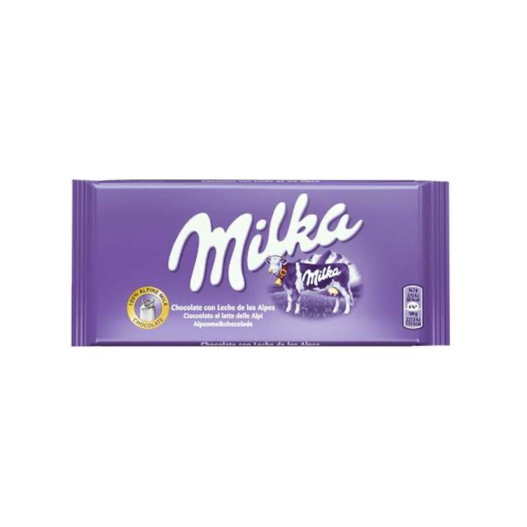 Chocolate tableta milka alpenmilch