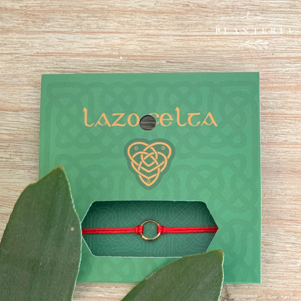 Pulsera Lazo celta rojo (6159166996674)